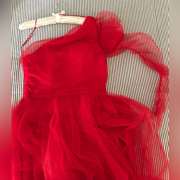 Rubber Ducky brand new ‘Ritz’ gown in red tulle, size Large - Picture 3 of 8